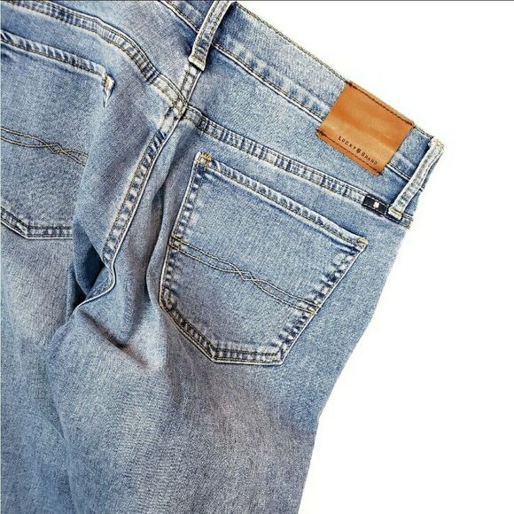 LUCKY BRAND Sweet Straight Leg Medium Light Wash Casual Jeans Size: 6/29 - Picture 6 of 7